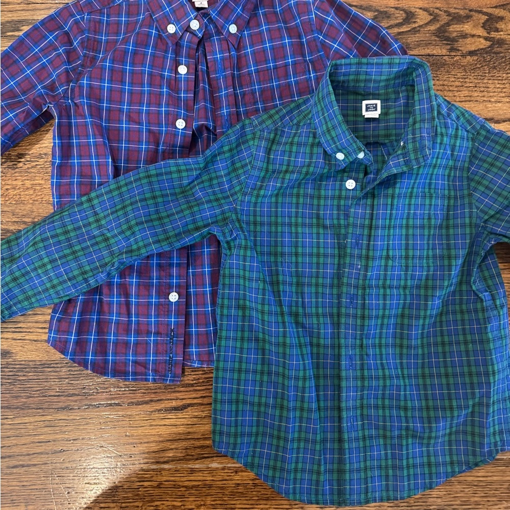 Janie and Jack button downs 4T